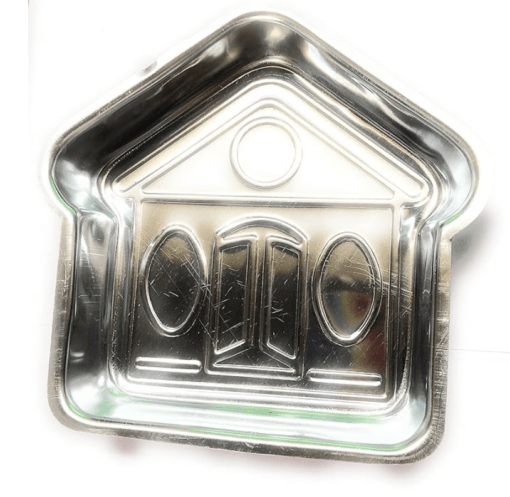 Aluminium House/Home/Hut Shape Cake Mould for 750 Grams of Cake.